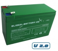 Glider Battery LiFePO4 10Ah battery - prebuilt